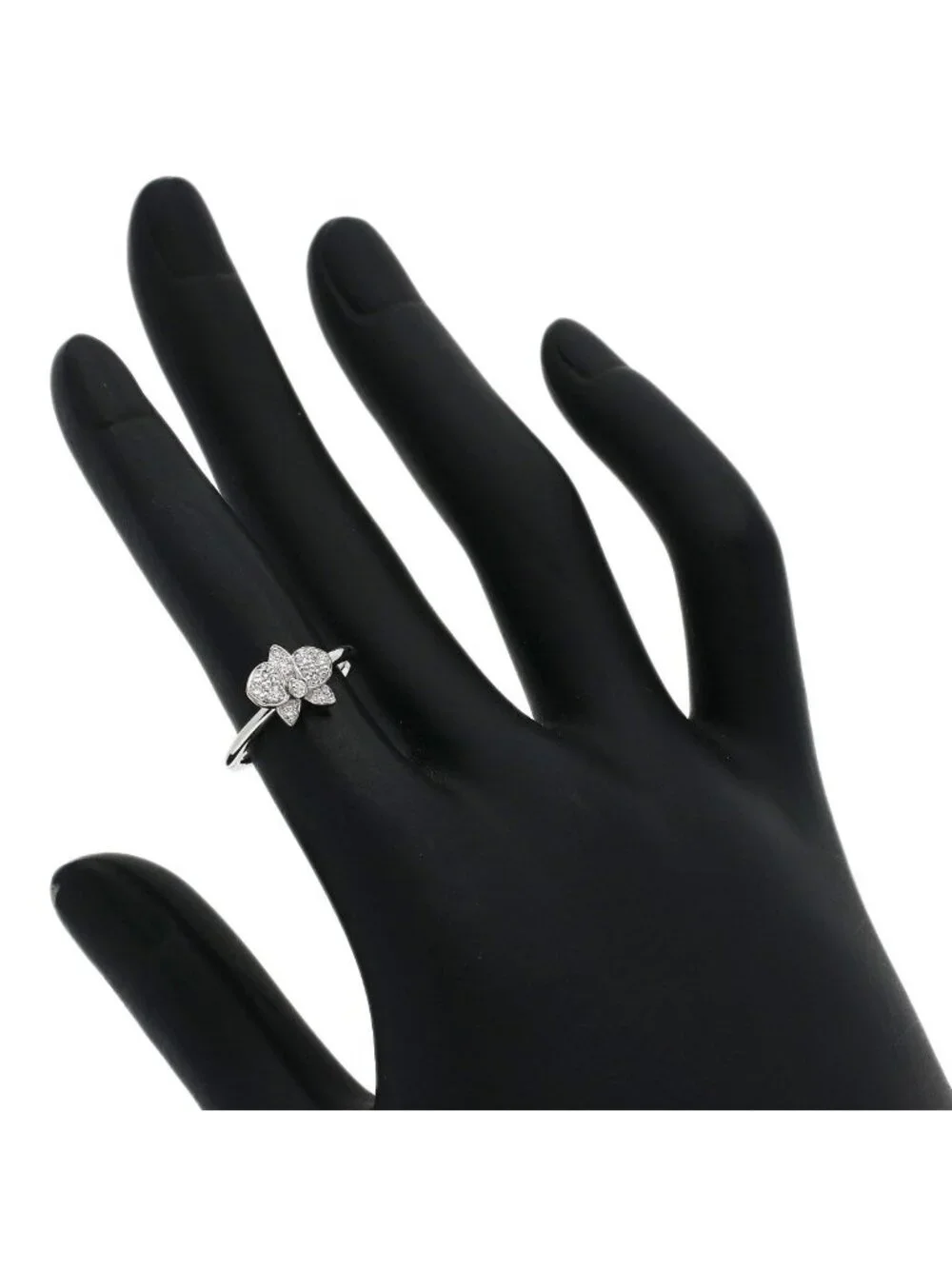 Cartier Carre S'dolquide Parcartier Diamond 47 Ring 18k White Gold